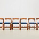 Guillerme & Chambron Set of 6 'Veronique' Dining Chairs for Votre Maison