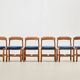 Guillerme & Chambron Set of 6 'Veronique' Dining Chairs for Votre Maison