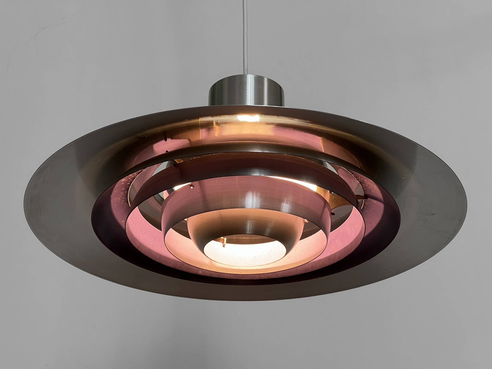 Pendant light "P376" by Fabricius and Kastholm for Nordisk Solar Compagni. Denmark 1960s
