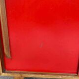 Commode vintage 2 portes coulissantes 2 tiroirs