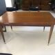 Mid-century Scandinavian dining table (with integrated extensions)