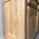 Rustic solid oak sideboard - raw golden honey wood