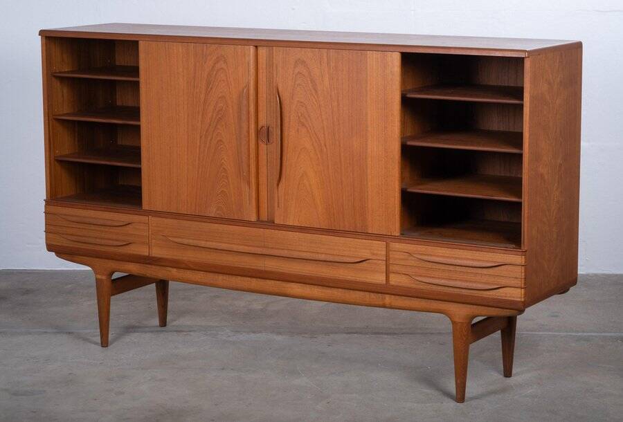 UM14 Sideboard attributed to Johannes Andersen for Uldum Møbelfabrik, Denmark, 1960s