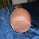 Glazed terracotta pitcher stamped jean dubost
