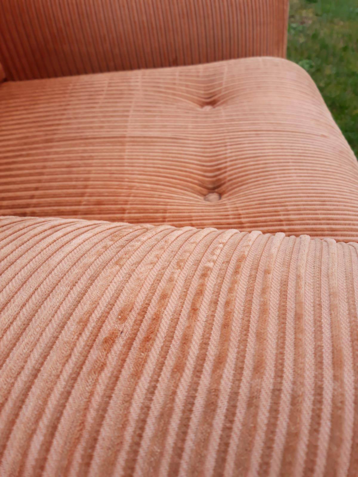 Pair of Steiner velvet armchairs