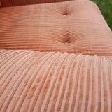 Pair of Steiner velvet armchairs