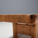 Large Bench/Table in Solid Pine by Architects Friis & Moltke Nielsen, 1978