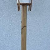 Vintage rattan floor lamp