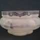 Opaline planter François-Théodore Legras - Delft designs - France 1890-1919