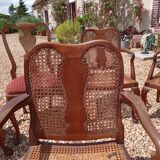 Fauteuils et chaises cannées