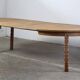 Vintage Oval Danish Oak Dining Room Table, H. Kjærnulf style, 1960s