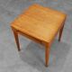 Art Deco Birch‑Veneered Side Table with Drawer, France 1920s