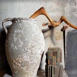 Cruche en terre cuite ancienne
