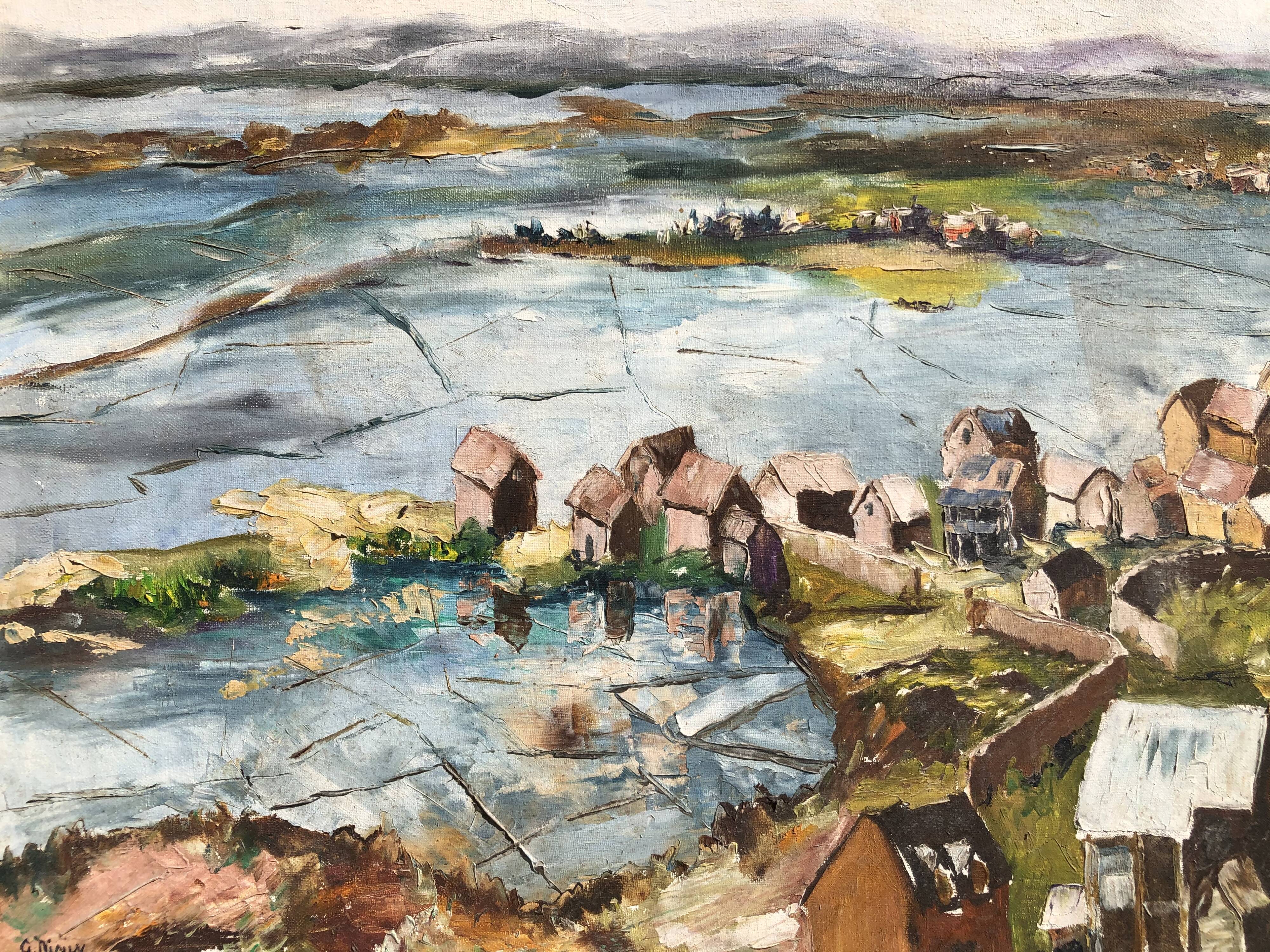 Painting signed G.Dioux