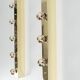 Brass Mirror Wall Lamps, Set of 2