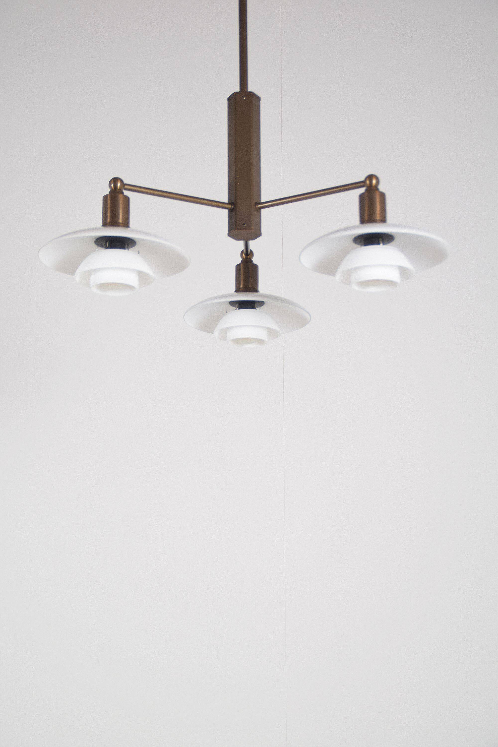 PH 2/1 chandelier by Poul Henningsen for Louis Poulsen, anniversary edition