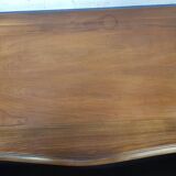 Beautiful curved chest of drawers in patinated Louis XV style