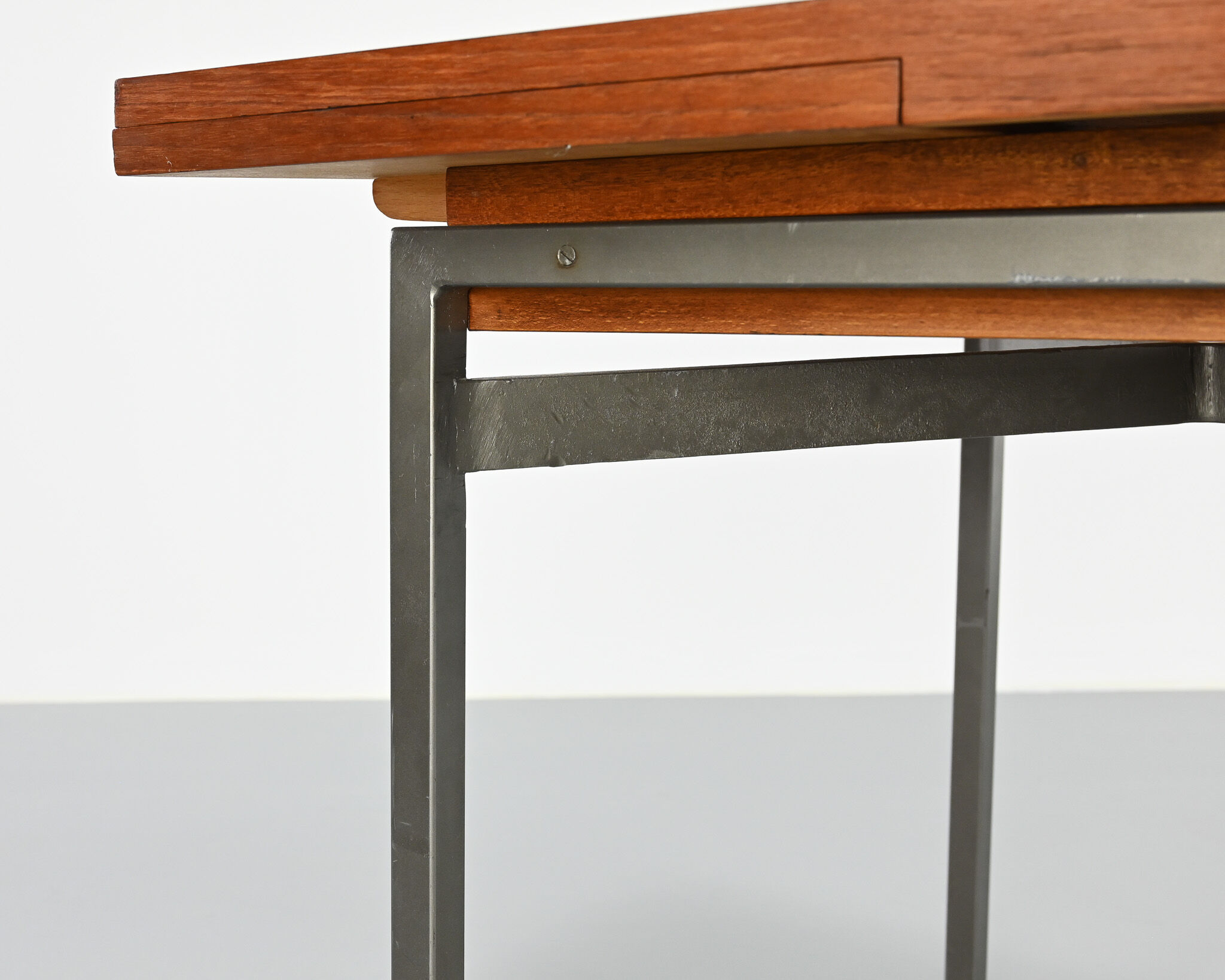 Vintage teak dining table. France, 1960s.