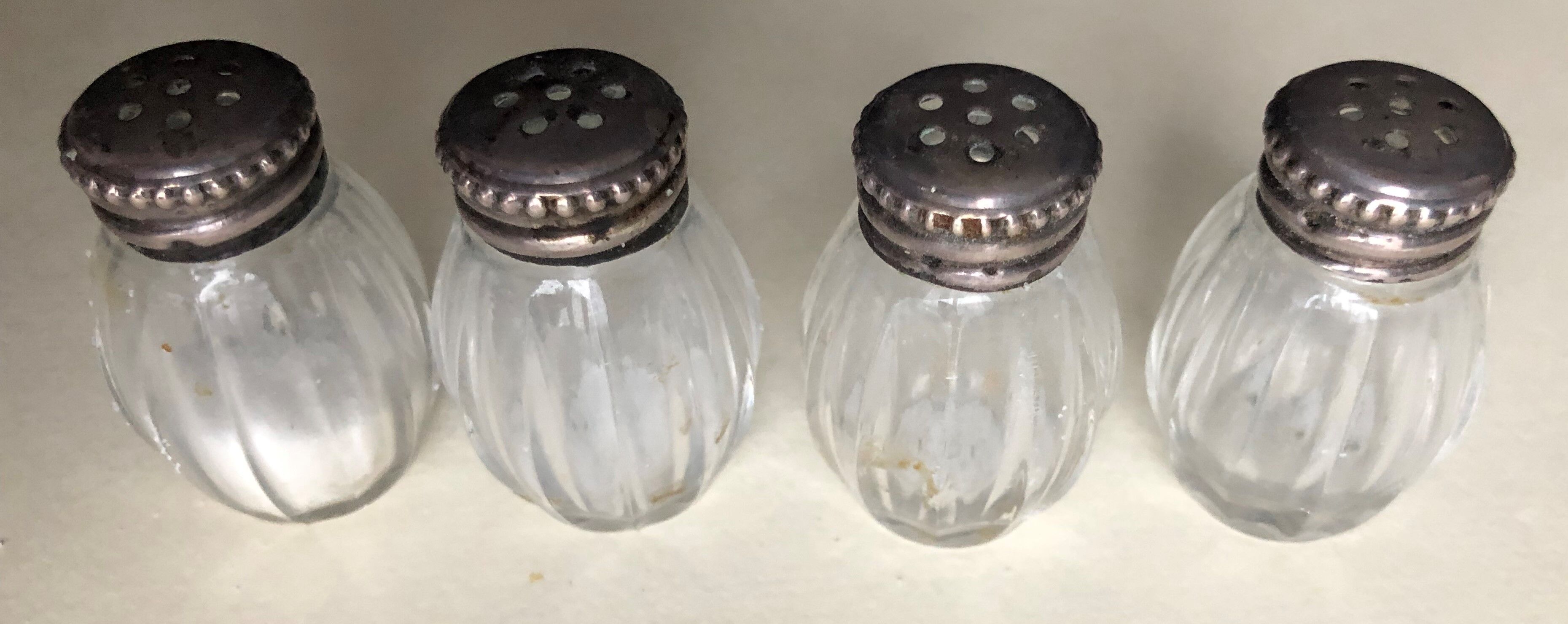 4 Christofle salters