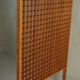 Wooden room divider with lattice design, 1960s