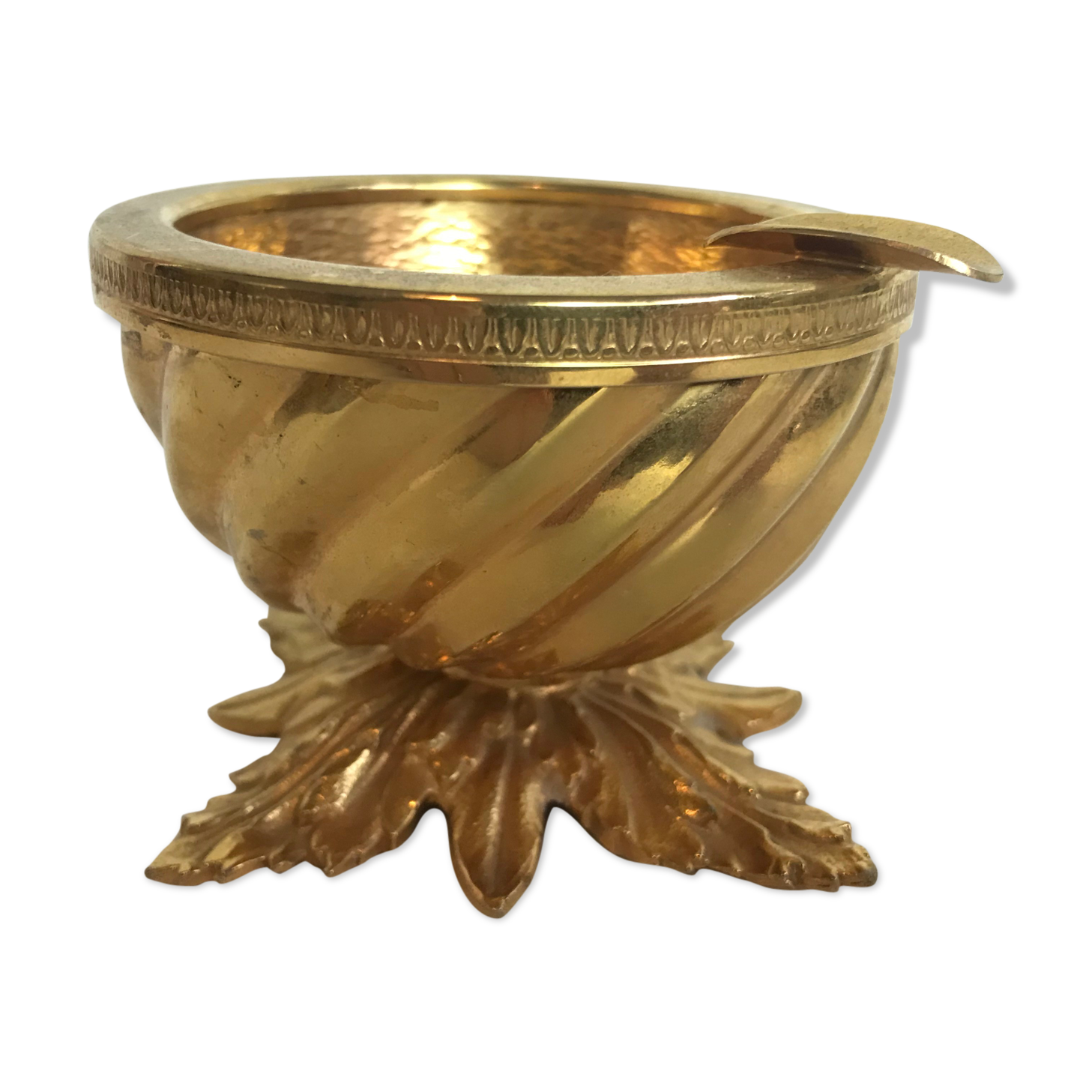 Golden ashtray