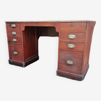 Bureau bois vintage 1950