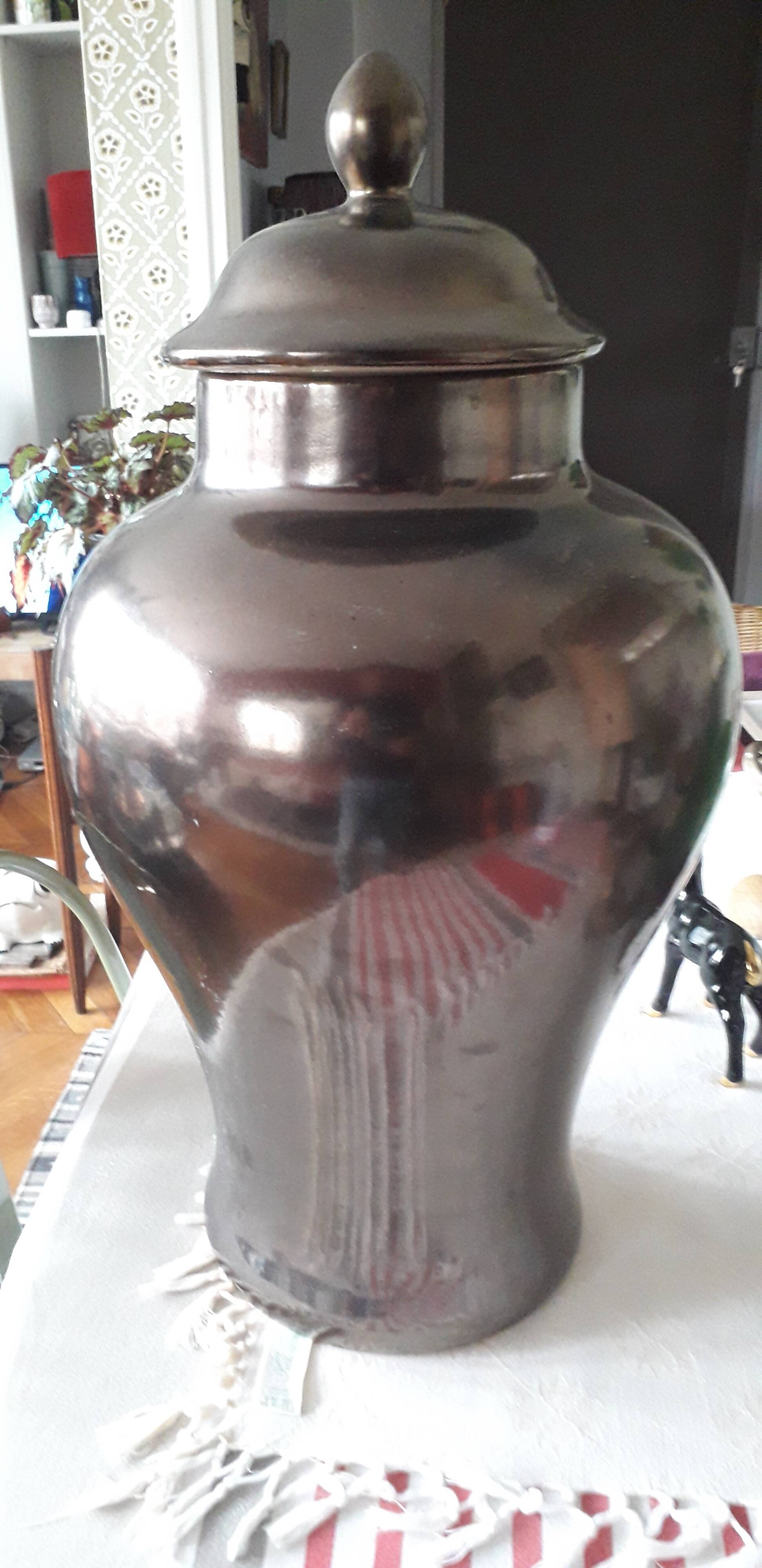 Large vintage ceramic vase