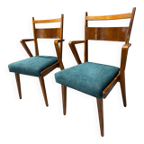 Paire de fauteuils par Jitona, années 1970