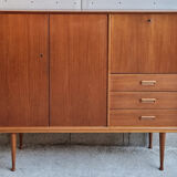 Buffet, Scandinavian enfilade, made in Denmark, vintage, 60s