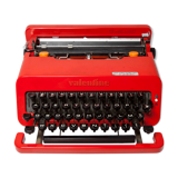 Typewriter Olivetti Valentine 1970