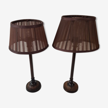 Duo of matching lamps