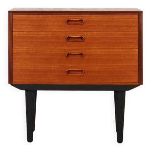 Commode en teck, design - fabrication