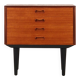 Commode en teck, design danois, années 1960, fabrication : Danemark