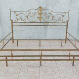 Louis XV brass bed