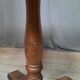Square solid wood bistro table