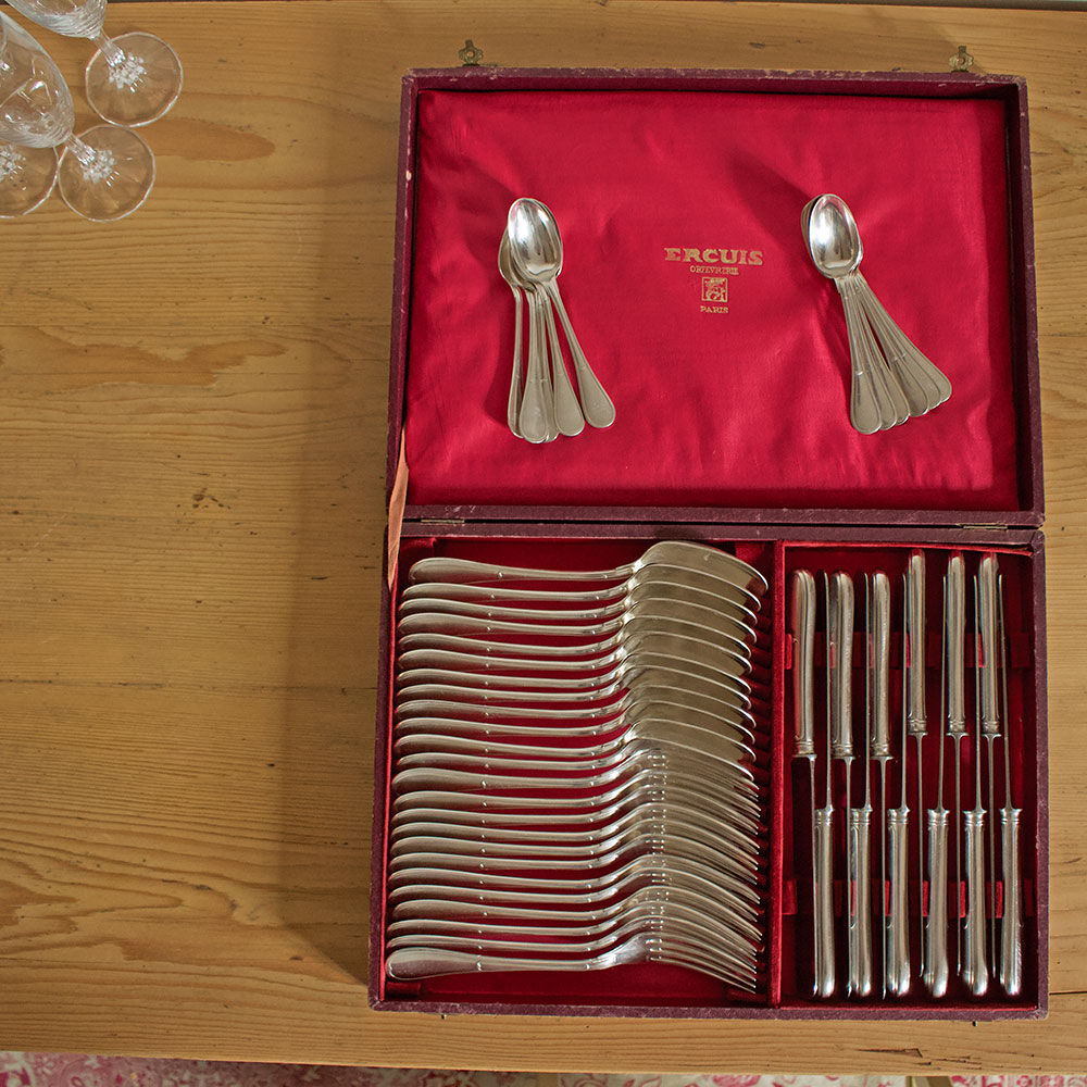 Ercuis 48-piece cutlery set