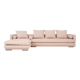 Canapé d'angle kopenhaga beige, design scandinave