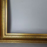 Canal frame in molded wood