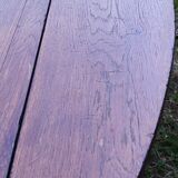 Table a volets ovale en chêne 190cm