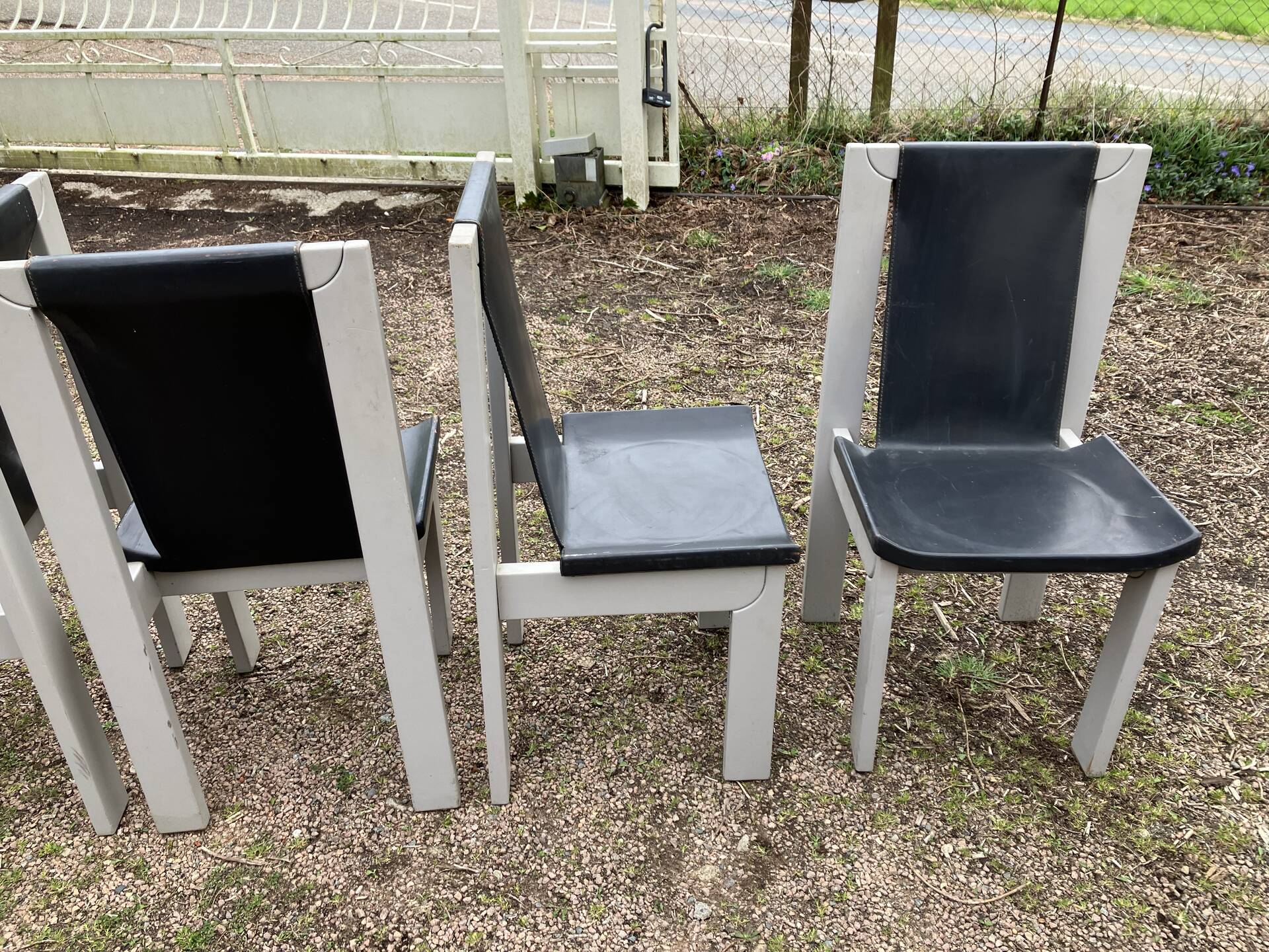 6 chaises Luigi Gorgoni