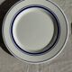 Set of 10 small dessert plates in Italian ceramic Total rim b