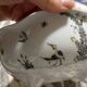 Hand-painted Chantilly porcelain salad bowl