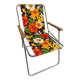 Vintage floral camping chair