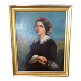 19th century school portrait