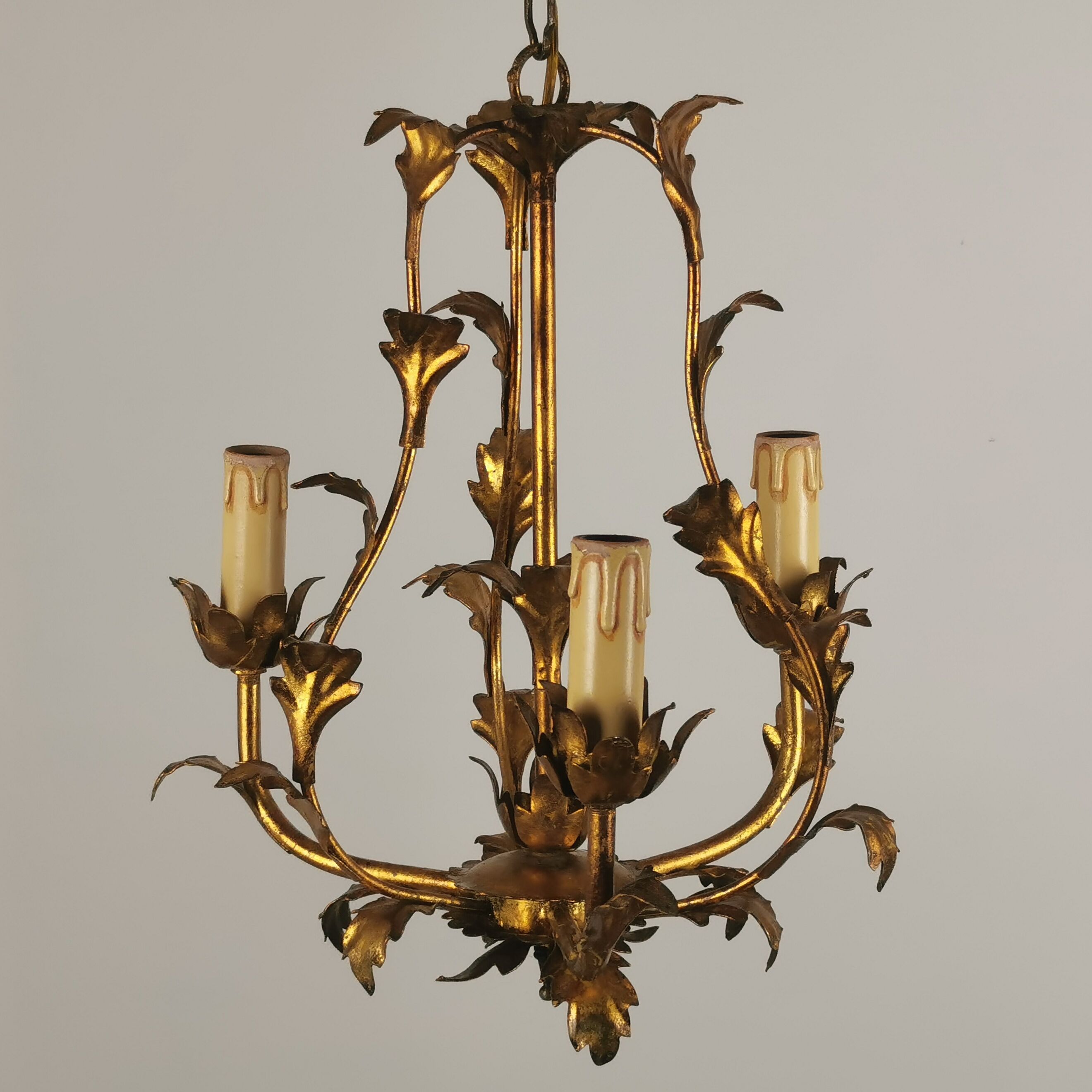 Lustre italien "feuilles"