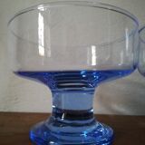 Set of 12 glass cups