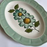 Japanese ceramic oval plate