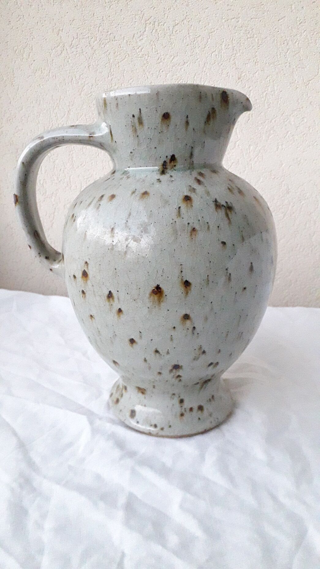 Pyrite sandstone pitcher
