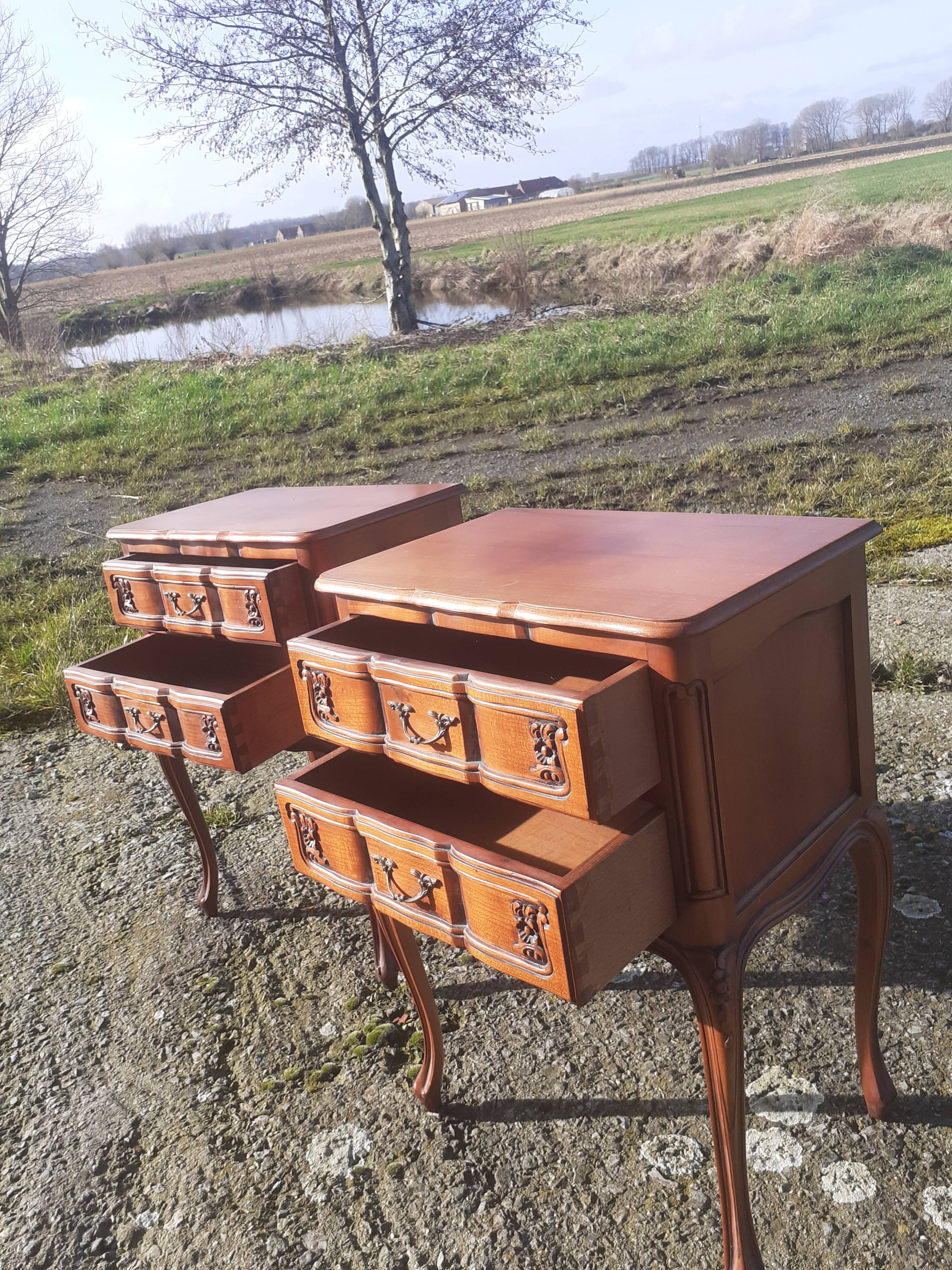 Pair of bedside tables