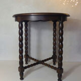 old Breton folk art table